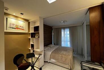 هتل آپارتمان Flat Setor De Hotéis Norte No Hotel Fusion