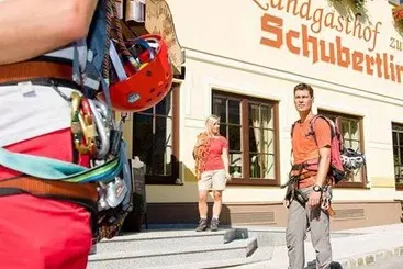 ペンション Alpen Aktiv Landgasthof Zur Schubertlinde