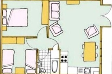 コテージ The Log Cabin Glebe Farm