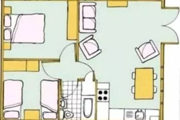 コテージ The Log Cabin Glebe Farm