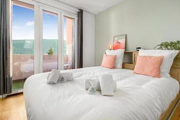 펜션 Homey Coloc Goodlife   Colocation Moderne   Chambres Privées   Wifi Et Netflix   Au Pied Du Tram Pou