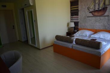 Hotel Therma Camp And Pool In Therma Village   Free Parking & Free Beach
