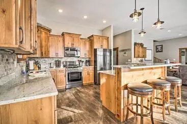 コテージ Cabin W/ Gradual Slope To Sandy Bottom Swimming!