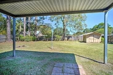 별장 Rustic Fleur De Lis  Charming New Iberia Gem