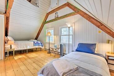 بيت ريفى West Cornwall Cabin ~ 4 Mi To Covered Bridge!