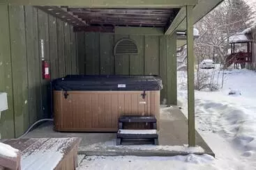 コテージ Beautiful Home W/ Hot Tub On Lake Wissota