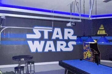 茅舍 Beautiful Reunion Resort Home < 15 Min To Disney!