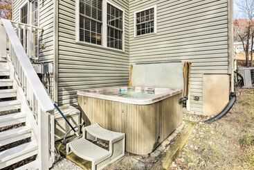 별장 Hot Tub, Lake Access: Serene Albrightsville Home!