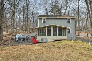 별장 Walk To Locust Lake: Poconos Vacation Home!