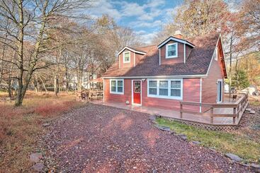 Vakantiehuisje Albrightsville Home W/ Indian Mountain Lake Access