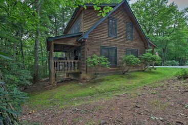 Vakantiehuisje Private Cabin On 2 Acres: Hot Tub, 10 Mi To Boone!