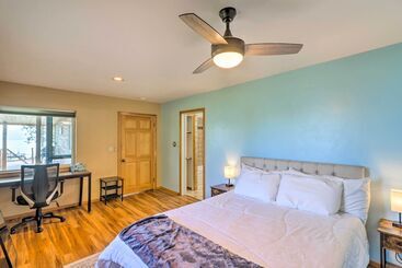 بيت ريفى Lakeside Home W/ Beach ~ 14 Mi To Ski Area!