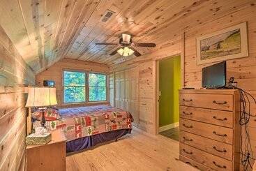 بيت ريفى Secluded Cabin W/ Deck 13 Miles To Downtown Murphy