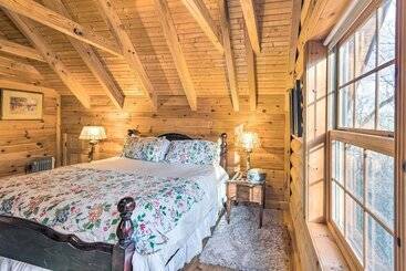 بيت ريفى Superb Linville Mountain Cabin W/ Wraparound Decks