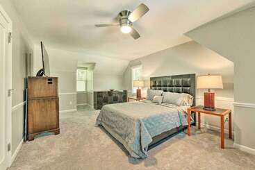 茅舍 Beautiful Charlotte Home W/ Pool & Hot Tub!