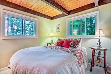 Kır Evi Conway Area Chalet W/ Mountain Views & Fire Pit!