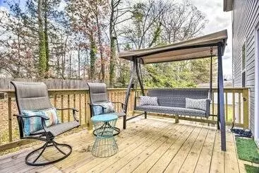 コテージ Joppatowne Home W/ Private Deck & Fireplace!