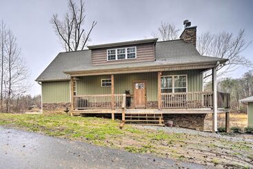 Landhus Sevierville Cabin W/ Lake Views & Wraparound Porch