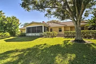 コテージ Pet Friendly Home In Vero Beach, 1 Mi To Beach!