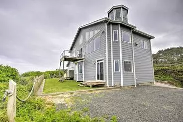 Mökkimajoitus Oceanfront South Beach Home W/hot Tub & Sauna