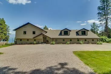 Mökkimajoitus Flathead Lake Base Camp In Somers: Lake View!