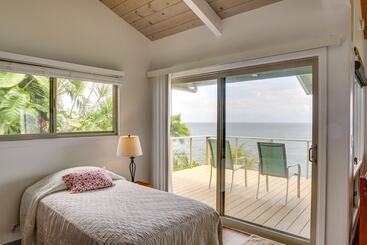 コテージ Hilo Home W/ Private Deck + Stunning Ocean Views!