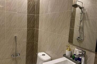 شقة غرفة وصالة دخول ذاتي ضمن فيلا سكنية حي الرمال