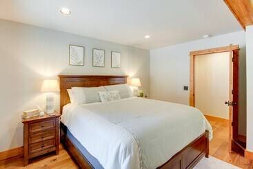 بيت ريفى Xc Ski/snowshoe In/out: Secluded Cabin W/ Hot Tub!