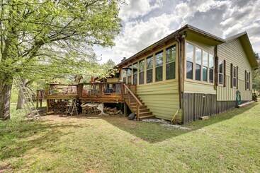 Landhus Spacious Riverfront Cabin Near Local Attractions!