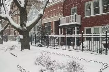 ホテル Chicago Guest House On Henderson Street