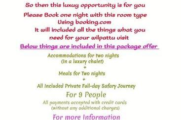 Resort The Blue Sapphire Of Wilpattu