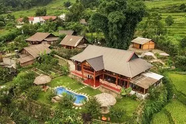 تختخواب و صبحانه Moc Home Sapa