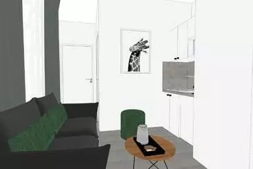 هتل آپارتمان The Originals Residence, Le Wax, Lille Est