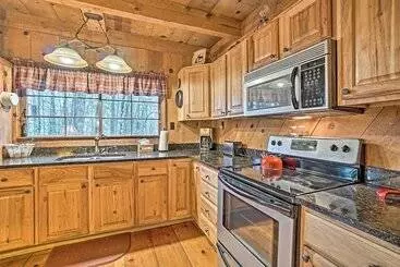 Mökkimajoitus Helen Area Rustic Retreat ~ 5 Miles To Main Street