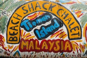 Resort Beachfront Hut Upstairs Astra Beach Shack Chalet