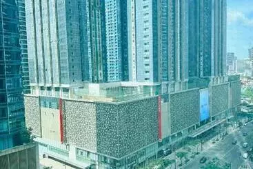 هتل آپارتمان Uptown Bgc 1br Suite Room By Christine Suites Ph