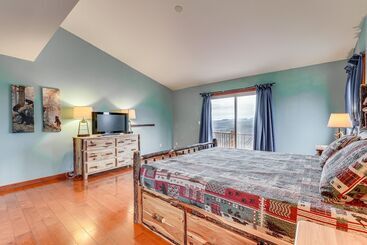 Сельский дом Saranac Lake Home W/ Deck, Grill & Mountain Views!