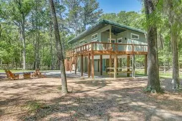 コテージ Peaceful Edisto Island Home, 1 Mi To State Park!