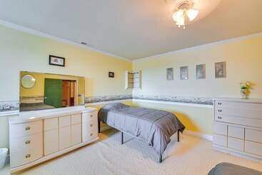 קוטג'' Spacious Ewing Retreat W/ Game Room & Fireplace!