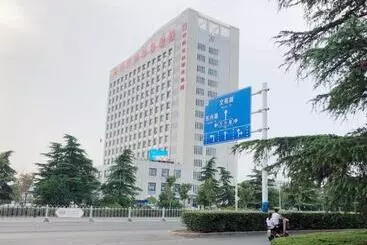 ホテル Greentree Inn Xuzhou Pizhou Dayunhe Decorative City  Pixin N Road Express