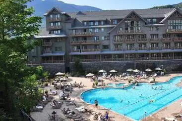 استراحتگاه 1434 Lodge At Spruce Peak Ski In Ski Out Studio Expansive Views