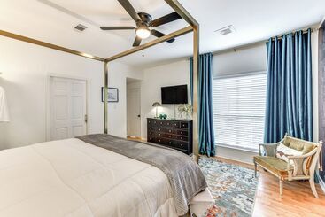 بيت ريفى Colorful Baton Rouge Home: Deck, Grill & Fire Pit