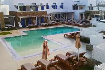 Hotel Blue, White And Grey Suites