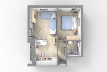 アパートホテル Residence Glicini