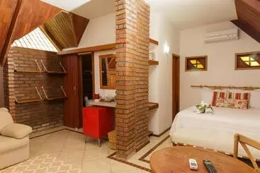 ペンション Pousada Das Bromélias