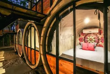 ユースホステル Pipe House Playa Grande
