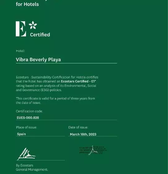 ホテル Vibra Beverly Playa
