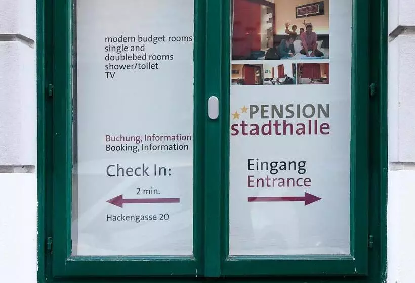 호텔 Pension Stadthalle