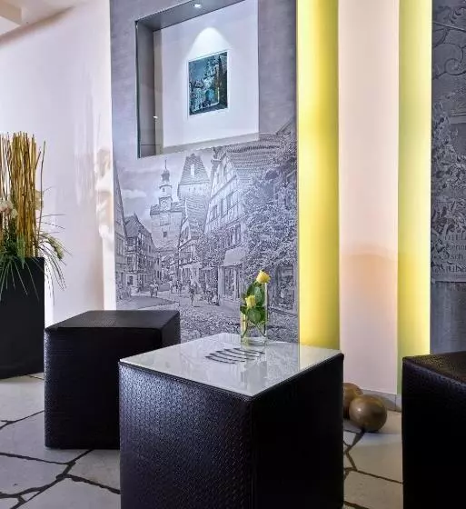 فندق Goldenes Fass In Rothenburg Ob Der Tauber