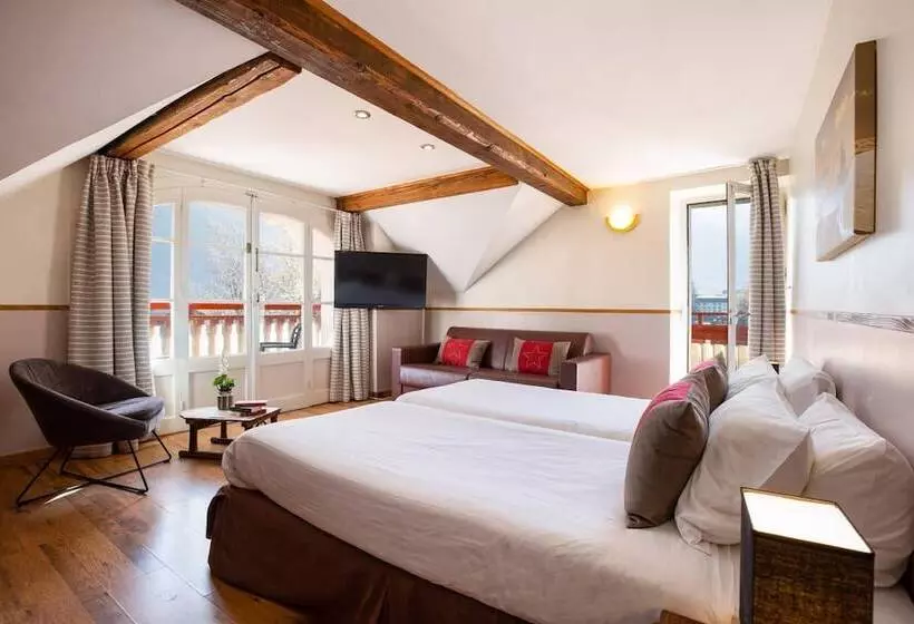 호텔 Chalet Hôtel La Sapinière